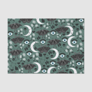 Goth Moths Tissue Paper Seidenpapier
