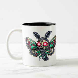 Goth-Motte Zweifarbige Tasse