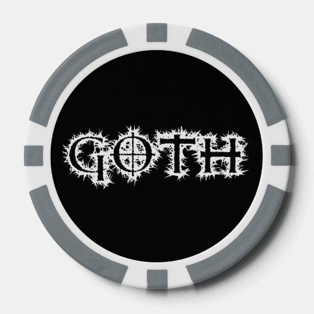 Goth Pokerchips (Vorderseite)