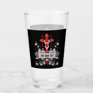 Goth Post Punk Fashion Glas