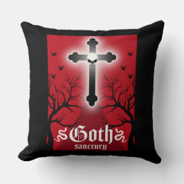 Goth Post Punk Fashion Kissen