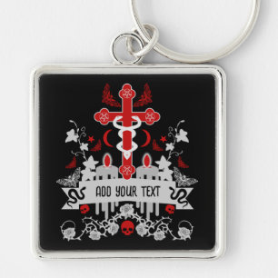 Goth Post Punk Fashion Schlüsselanhänger