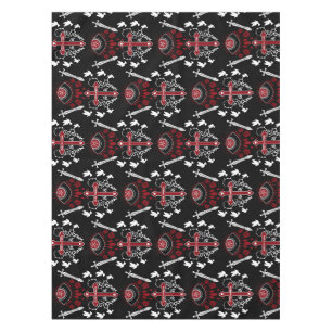 Goth Post Punk Fashion Tischdecke
