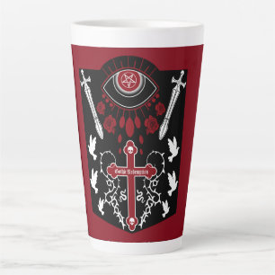 Goth Post Punk Mode Milchtasse