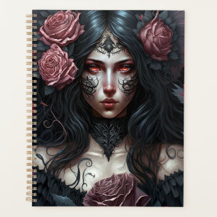 Goth Princess Gothic Fantasy Art Planner Planer