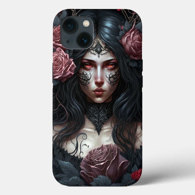Goth Princess Gothic Fantasy Case-Mate iPhone Case (Rückseite)