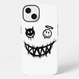 Goth Punk Gruselig Unheimlich Süß Genähter Mund iPhone 13 Hülle