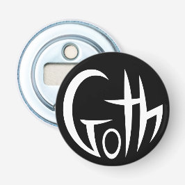 Goth (Punktierte Buchstaben) Flaschenöffner