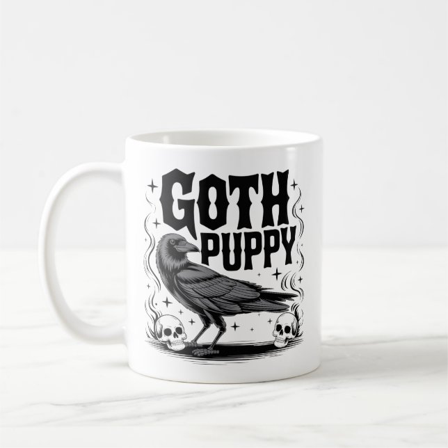 Goth Puppy  Kaffeetasse (Links)