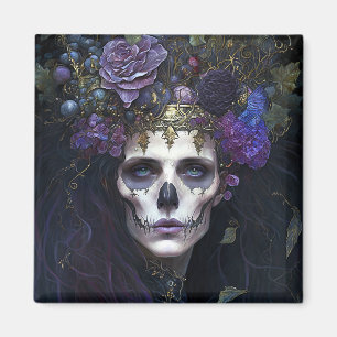 Goth Queen Fantasy Art Magnet