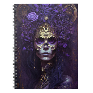 Goth Queen Fantasy Art Notebook Notizblock
