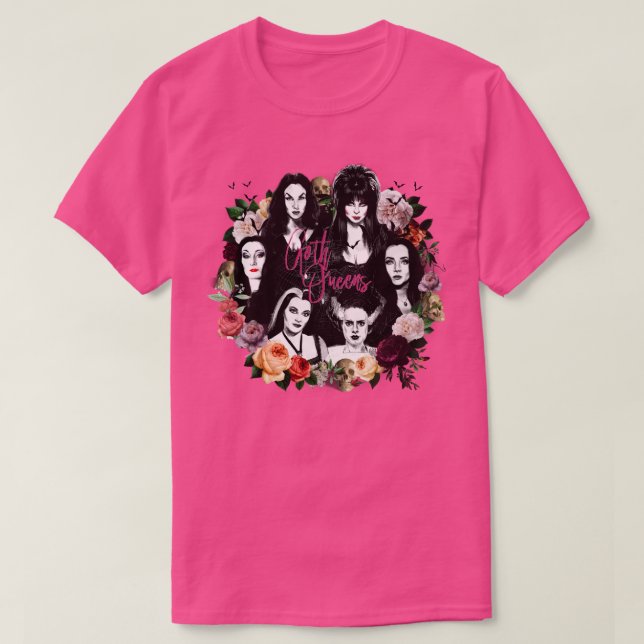 Goth Queens Elvira T-Shirt (Design vorne)