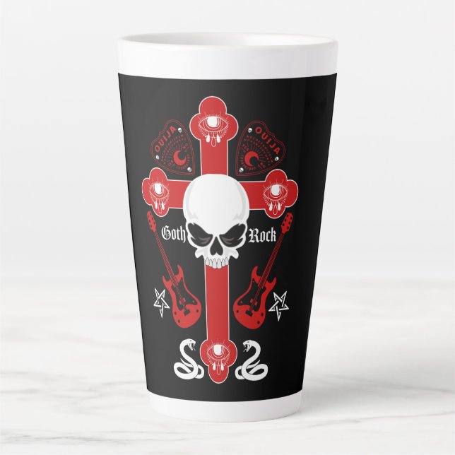 Goth Rock Fashion Milchtasse (Vorderseite)