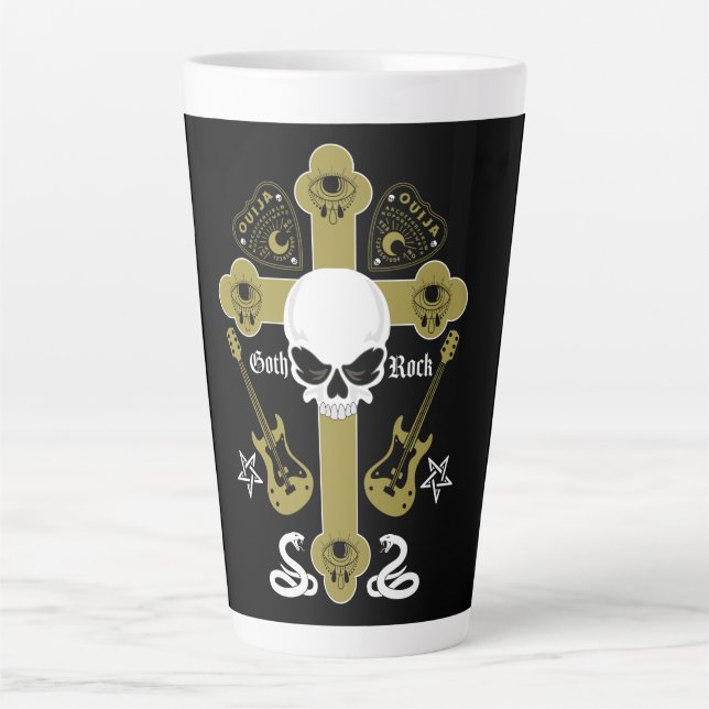 Goth Rock Fashion Milchtasse (Vorderseite)