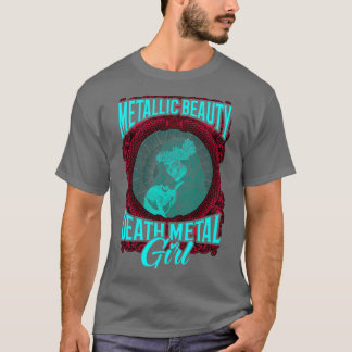Goth Rock Satan Girl Frau Festivals Death Metal 2 T-Shirt