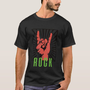 Goth Rock Thrash Horns Symbol der gegossenen Hörne T-Shirt