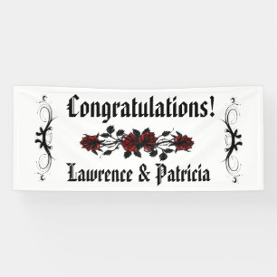 Goth Rote Rose Banner