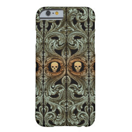 Goth Sage Green Ornament mit Schädel Case-Mate iPhone Hülle