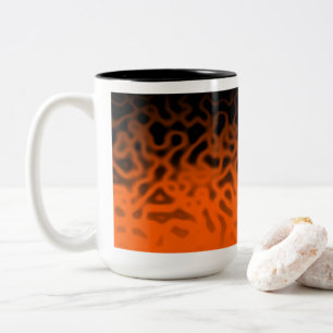 Goth-Schlamm-Halloween-Tasse Zweifarbige Tasse