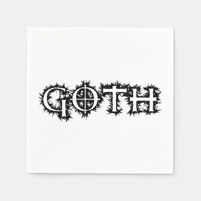 Goth Serviette (Vorderseite)