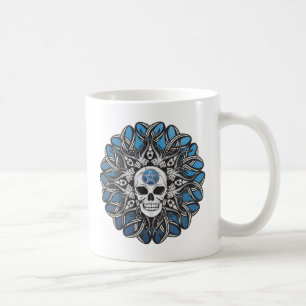 Goth Skull - Blau Tasse