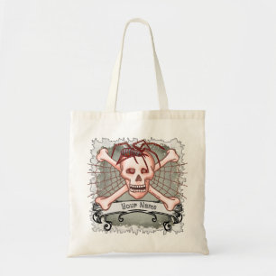 Goth Spider Skull Totbag Tragetasche