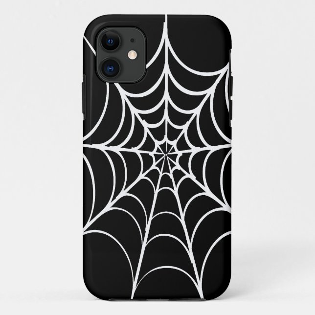 Goth Spider Web Case-Mate iPhone Hülle (Rückseite)