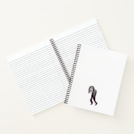 Goth Spiral Notebook Notizbuch