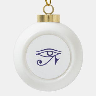 Goth Stolz Keramik Kugel-Ornament