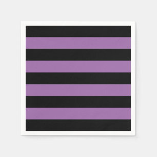 Goth Stripes Halloween Geburtstagspapier Napkins Serviette