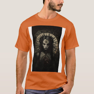 Goth Style Tarot finster Rad of Fortune 4 T-Shirt
