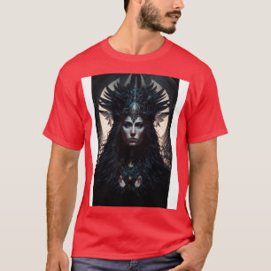 Goth Style Tarot Hohepriesterin 4 T-Shirt