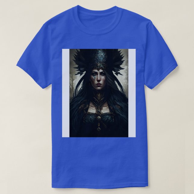 Goth Style Tarot Hohepriestes 3 T-Shirt (Design vorne)