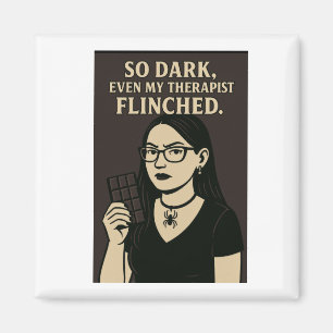 Goth Therapist Magnet