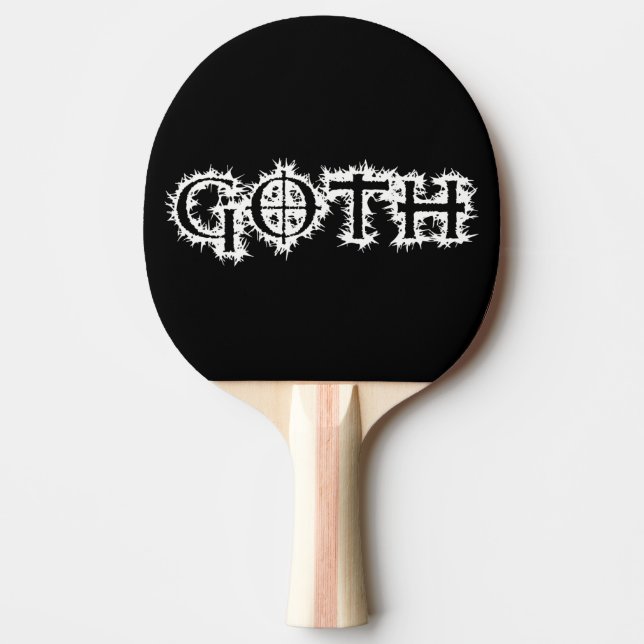 Goth Tischtennis Schläger (Vorderseite)