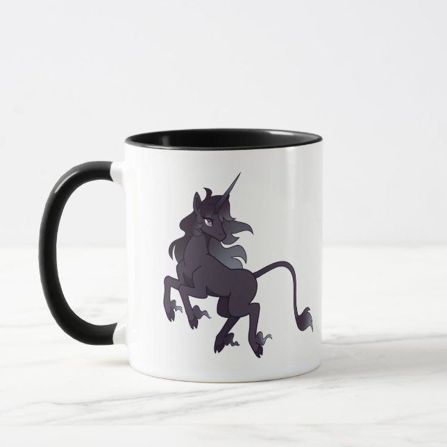 Goth Unicorn Tasse (Links)