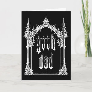 Goth-Vater Vatertag Halloween Gothic Streetwear A Karte