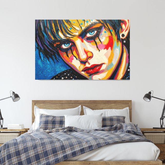 GOTH WÜSTENEI 11 LEINWANDDRUCK (Insitu (Schlafzimmer))