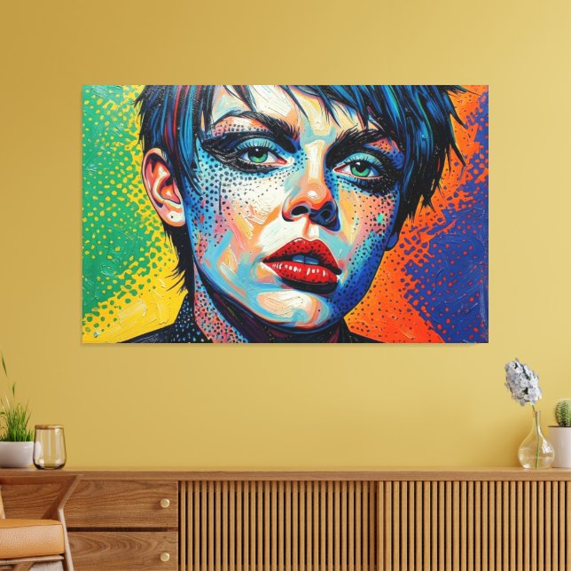GOTH WÜSTENEI 29 LEINWANDDRUCK (Insitu (Wohnzimmer))