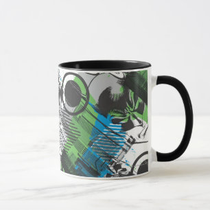Gotham City Pattern Tasse