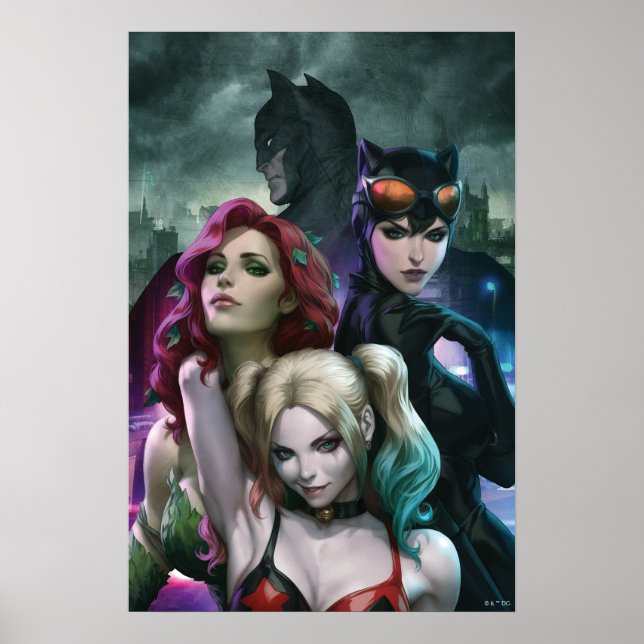 Gotham City Sirens #1000 Comic Cover Variant Poster (Vorne)