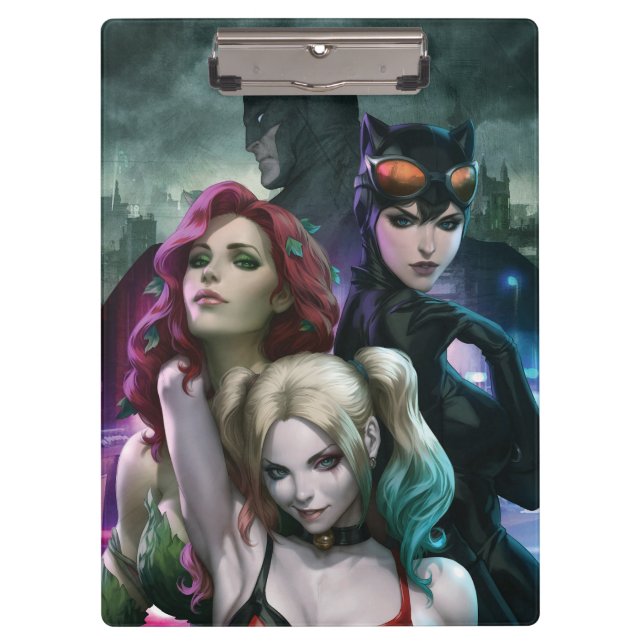 Gotham City Sirens #1000 Comic Cover Variante Klemmbrett (Vorderseite)
