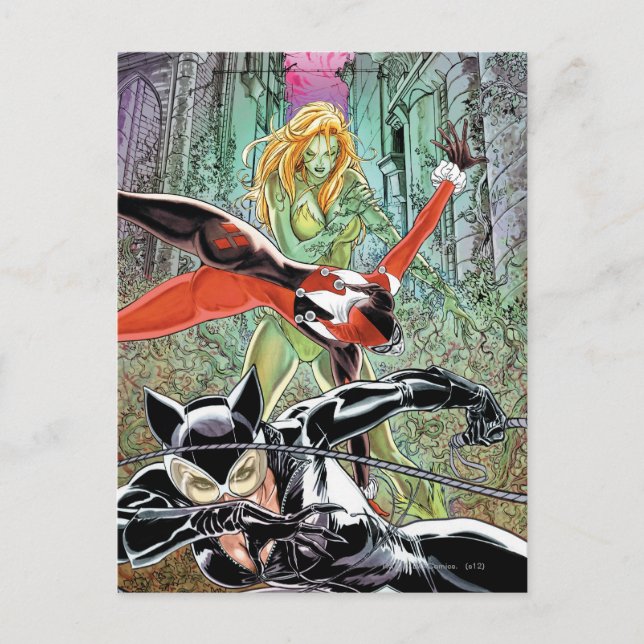 Gotham City Sirens Cv11 Postkarte (Vorderseite)