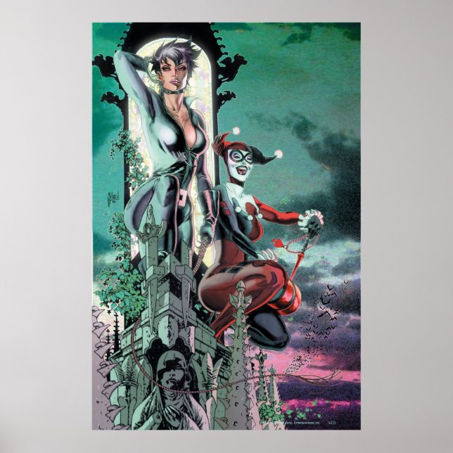 Gotham City Sirens Cv12_R1 Poster (Vorne)