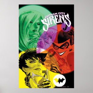 Gotham City Sirens Cv14 Poster