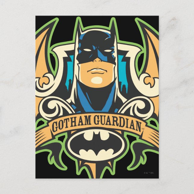 Gotham Guardian Postkarte (Vorderseite)