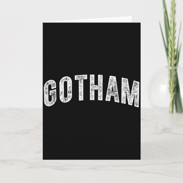 Gotham  karte (Vorderseite)