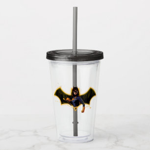 Gotham Knights Batgirl im Logo Acryltrinkbecher