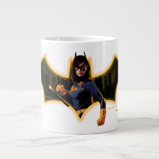 Gotham Knights Batgirl im Logo Jumbo-Tasse (Vorderseite)