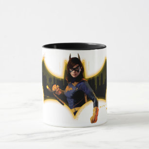Gotham Knights Batgirl im Logo Tasse